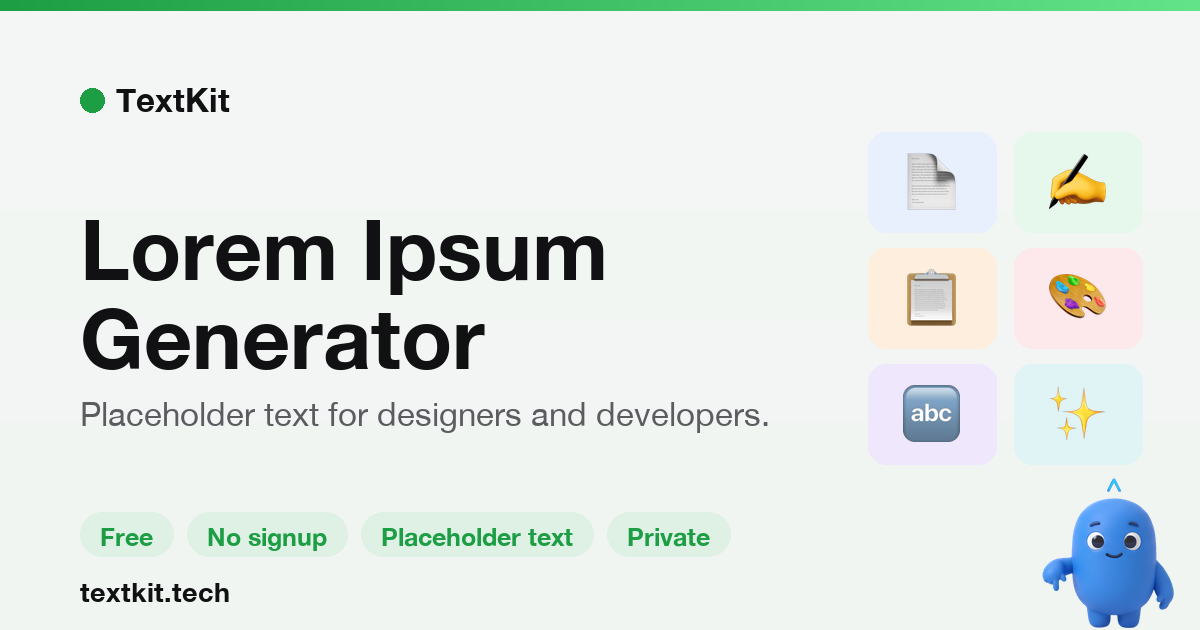 Lorem Ipsum: The Complete Guide (2026) | TextKit